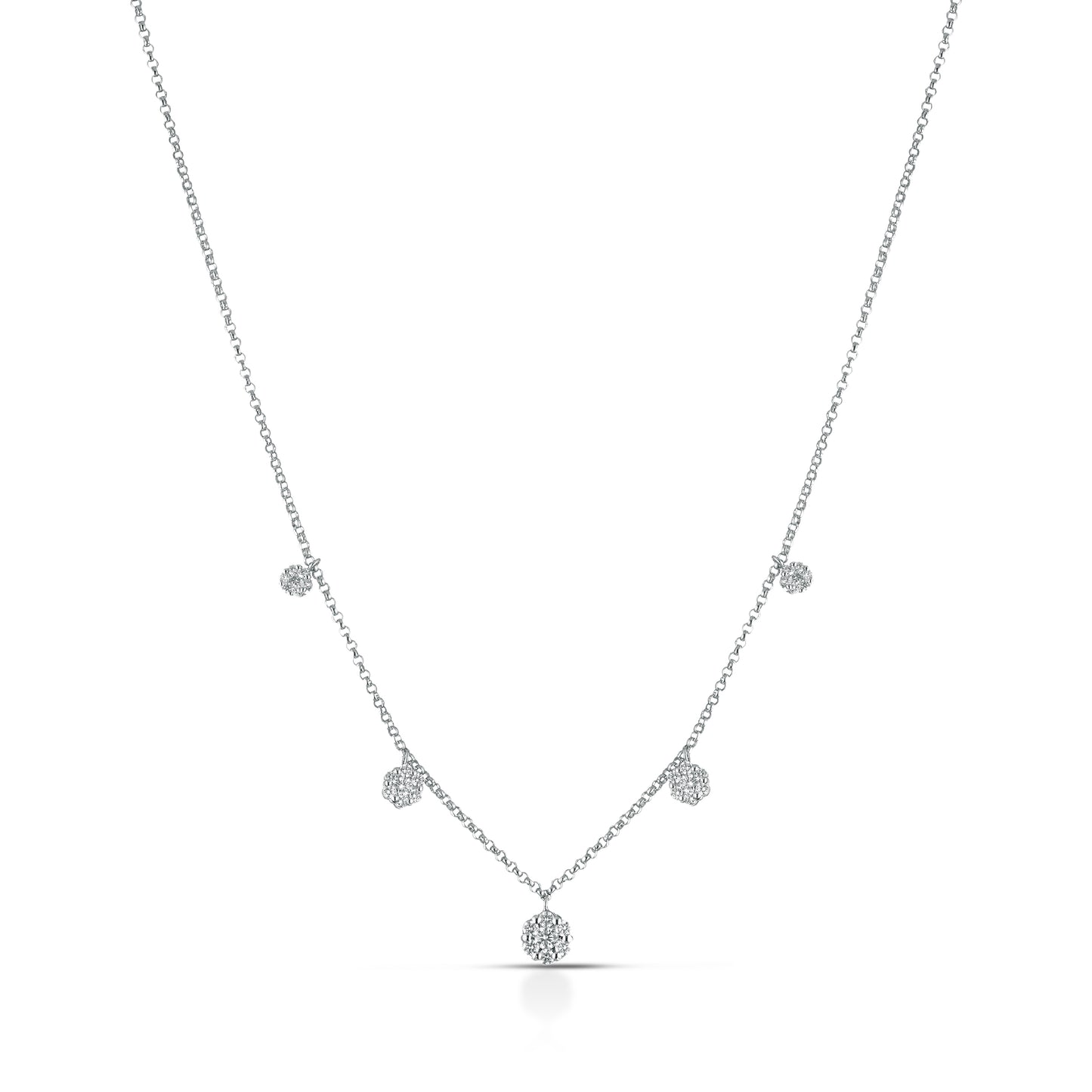 COLD07- COLLANA DIAMANTI