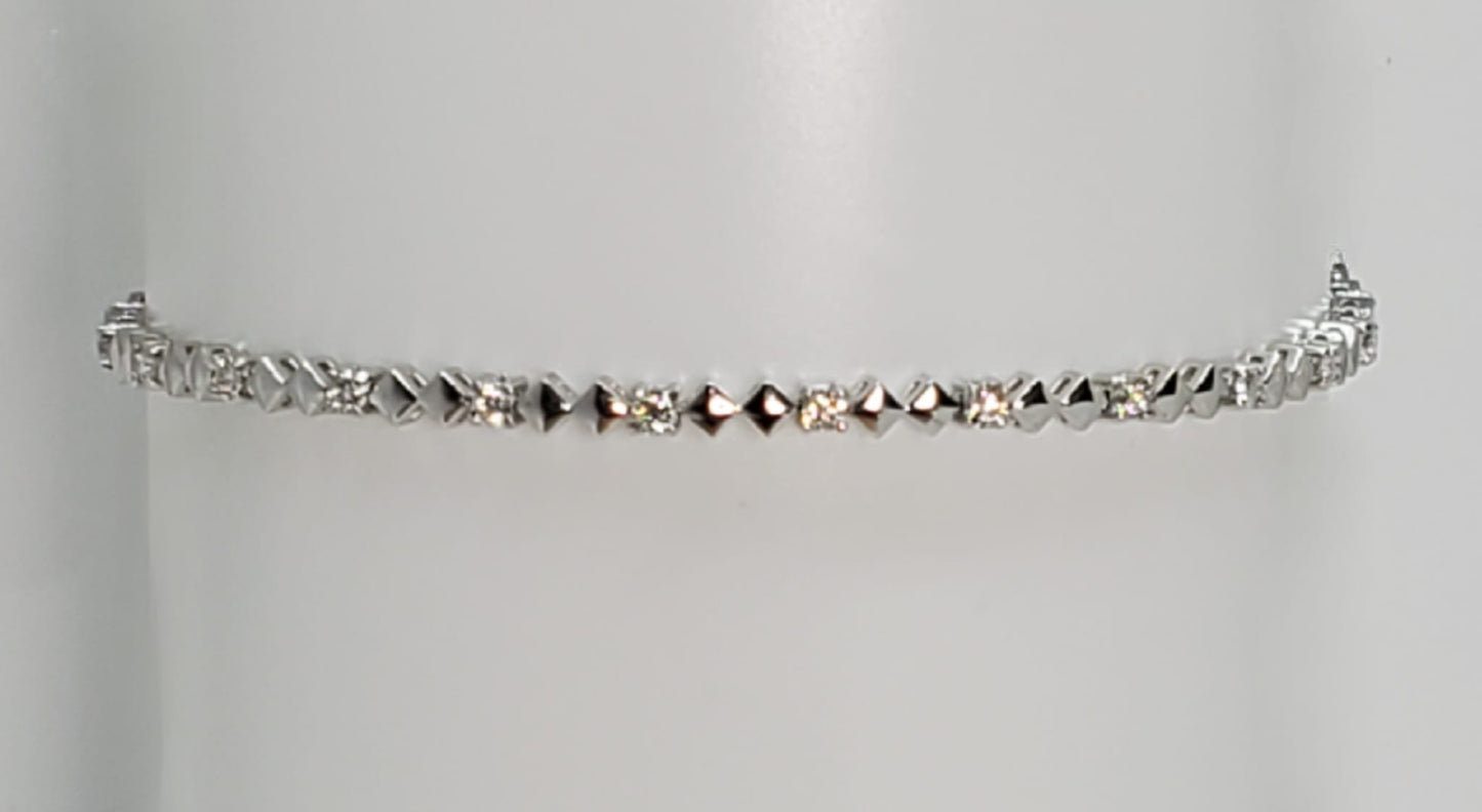 OUT87- BRACCIALE DIAMANTI