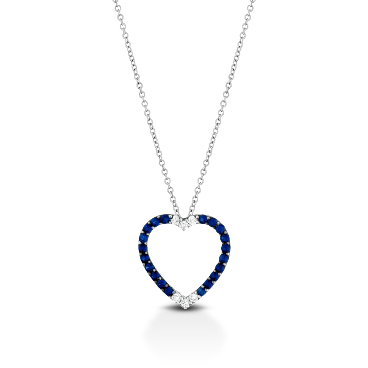 CDNEW03- girocollo diamanti e zaffiri