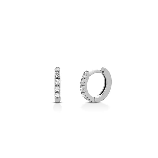 ORDC01- ORECCHINO DIAMANTI CERCHIO
