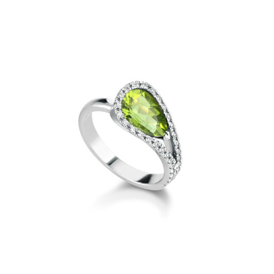 ASP07- ANELLO DIAMANTI E PERIDODO