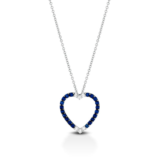 CDNEW03- girocollo diamanti e zaffiri