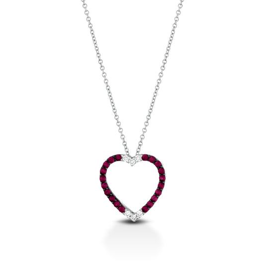 CDNEW02- girocollo diamanti e rubini