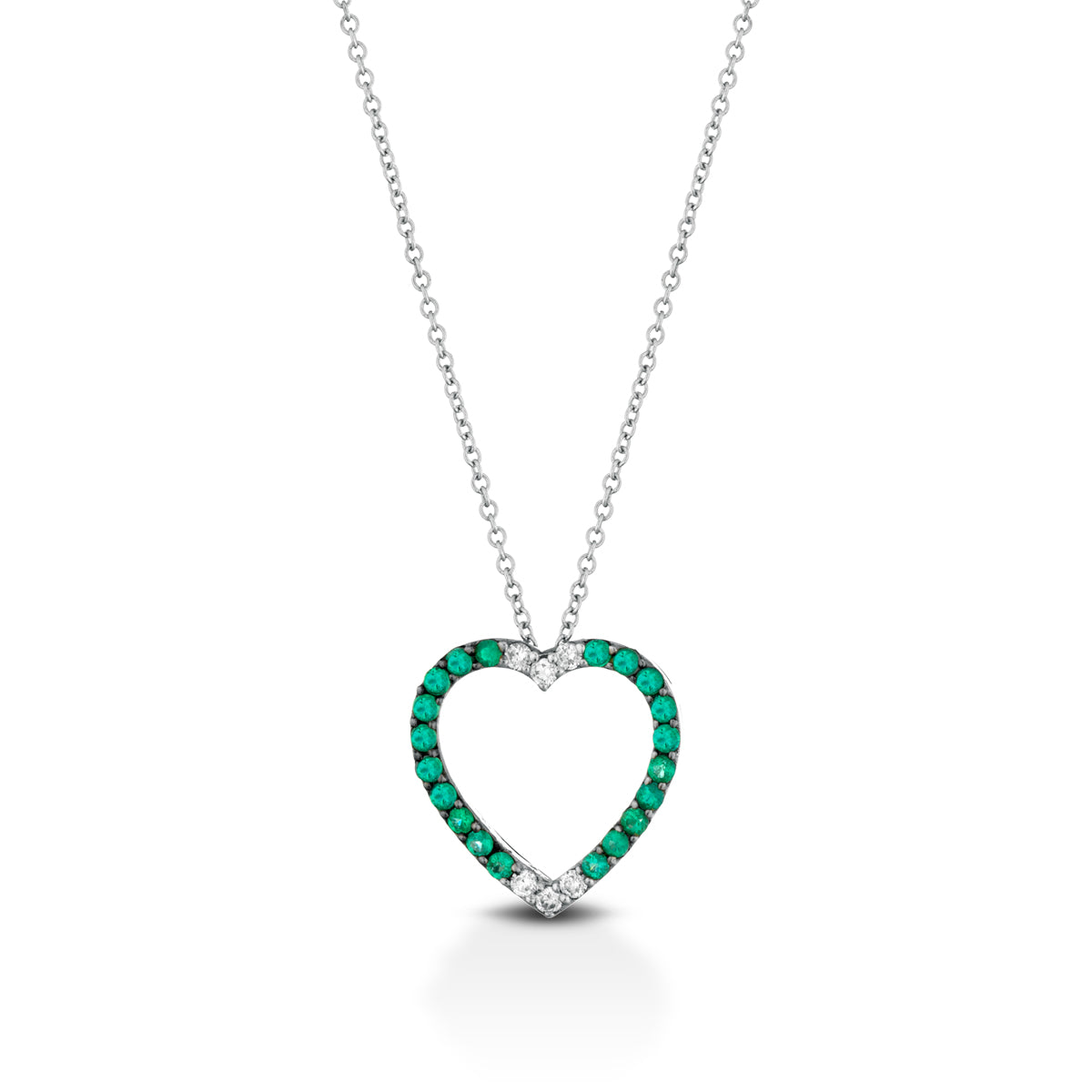 CDNEW04- girocollo diamanti e smeraldi