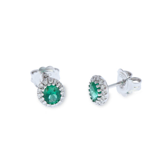 OSD01 - Orecchini smeraldi diamanti