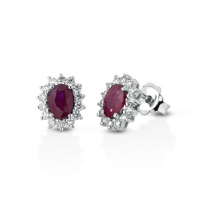 ord04 - Orecchini rubini e diamanti