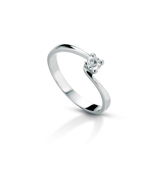 ads03 - Anello diamante solitario