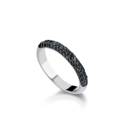 add54 - Anello diamanti neri